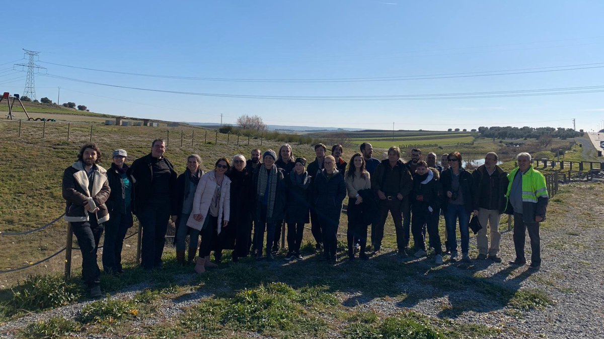LIFE BooGI-BOP team along with Plataforma Central Iberum staff visiting BOP examples in the industrial area